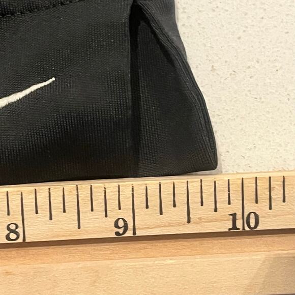 Nike Dri Fit‎ Women Medium Capri Cropped Black Workout Pants Yoga Bike Riding - Picture 5 of 7